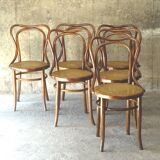 Kohn bistro chair No. 55 circa 1910, not Thonet.