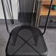 Chaise Tolix véritable, tôle perforée noire, état neuf