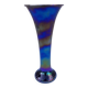 Iridescent glass vase