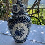 Delftware vase by Boch Royal Sphinx