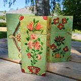 Hand-painted nesting boxes in the 90s