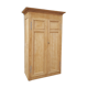 Armoire en sapin ancienne sablée brute