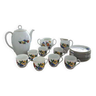 Service à café Victoria China Czechoslovakia