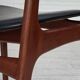 1960s, Danish design by Erik Buch, model 49, pair of chairs, teak wood.