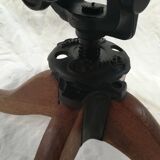 Adjustable swivel American armchair 1900