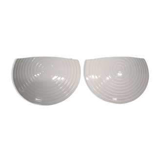 Pair of wall sconces Robert Deschuytener