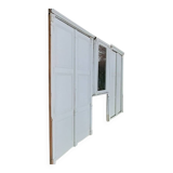 Boiserie XIX° 2x2 portes miroir Louis Philippe H2,46m L4,5m