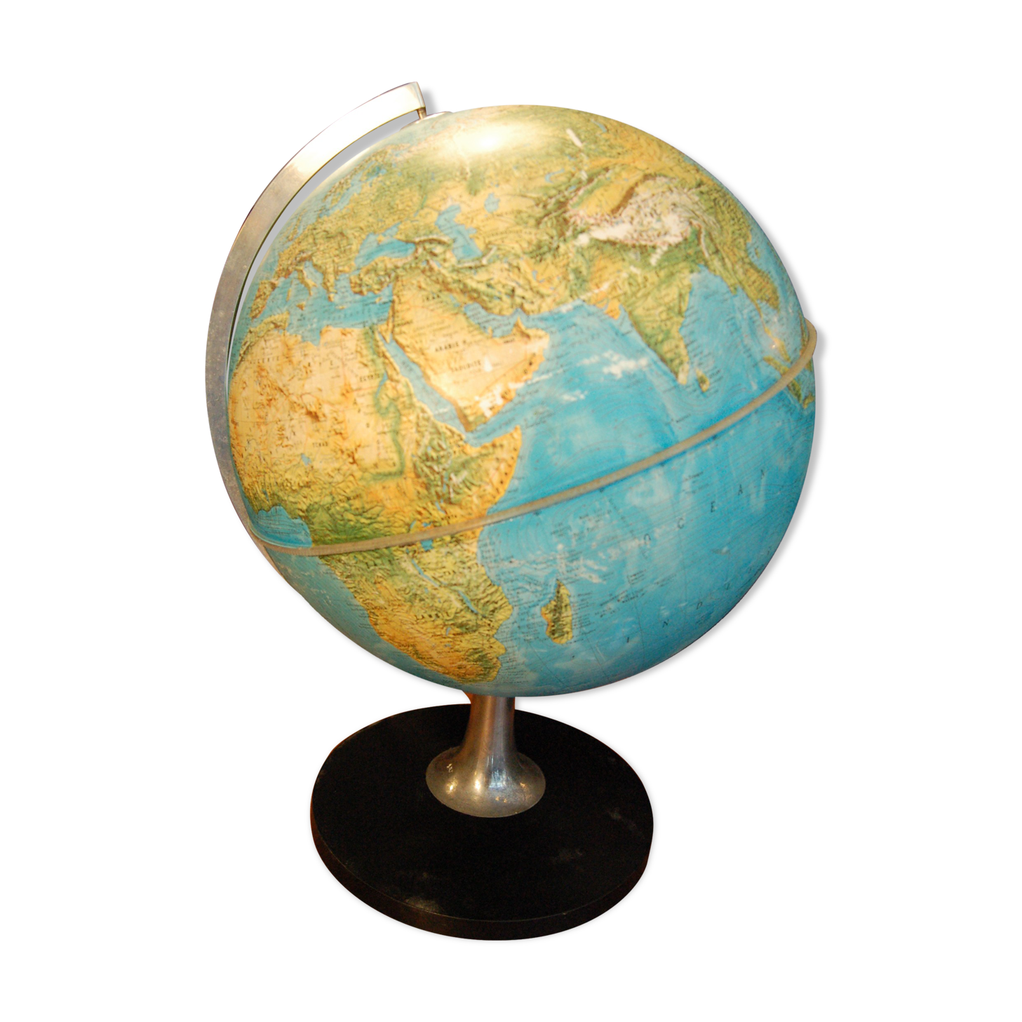Bright earth globe 60s Nova Rico 50cm