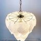 Vintage murano leaf chandelier, 1970s
