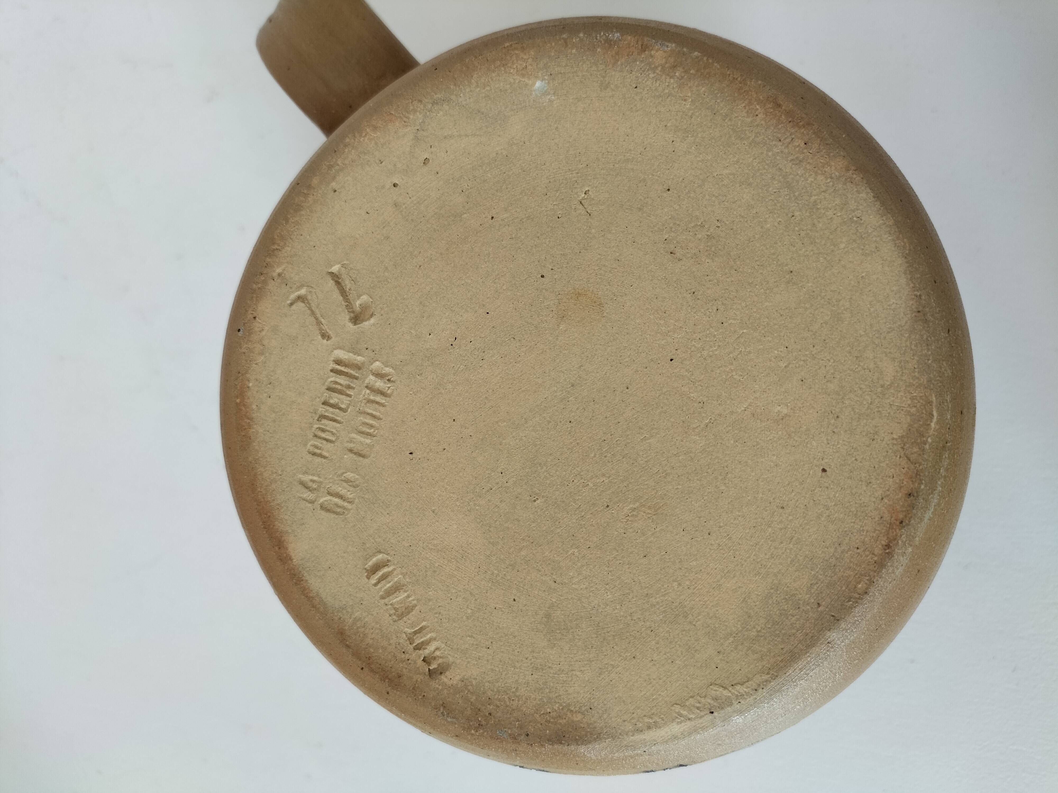 Stoneware jug - Pottery of Mottes (Burgundy)