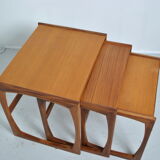 Gplan teak trundle table 1970