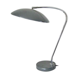Enamelled metal desk lamp