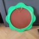 Plastic flower mirror by Finnish designer Makisen Kuvastin