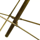 Italian Pendulum Chandelier 3 Articulable Arms