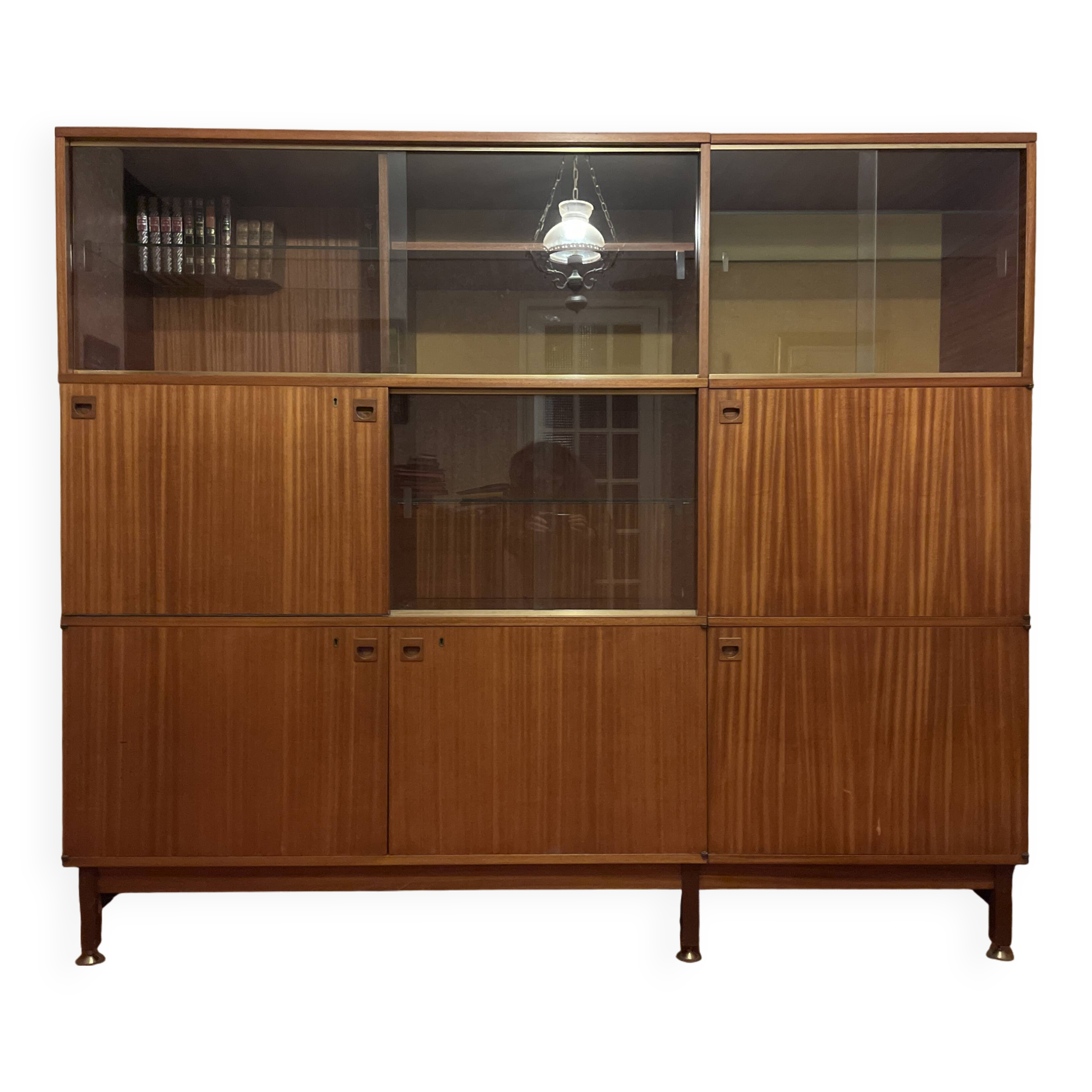 Multi tv cabinet 67 by André Monpoix 1960s
