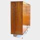 XL Vintage mid century modern 5-door wardrobe in teak, Italian style 1960s