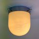 Space age Midcentury Hotel Design Ceiling Lamp, Flushmount, 1970s-Czechoslovakia