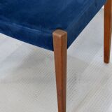 Mid-Century Modern Swedish Teak Dining Chairs by Nils Jonsson for Troeds,