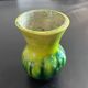 Green vase signed Briou