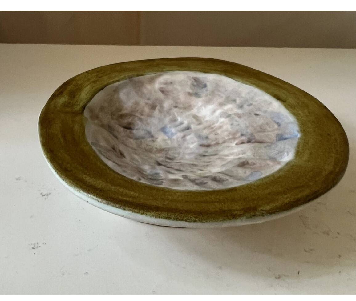 Coupelle en céramique Dominique Guillot Vallauris 1960