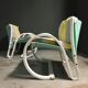 Chaises longues italiennes en contreplaqué années 1980