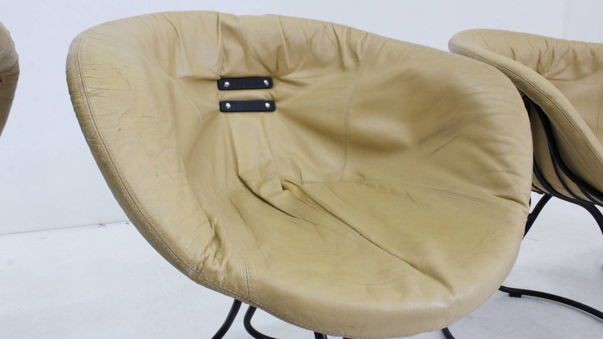 Set of 4 Pan Am dining chairs by Gastone Rinaldi for Rima Italy 1970s
