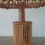 Vintage bamboo lamp
