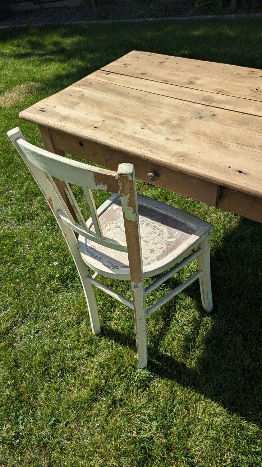 Vintage farm table