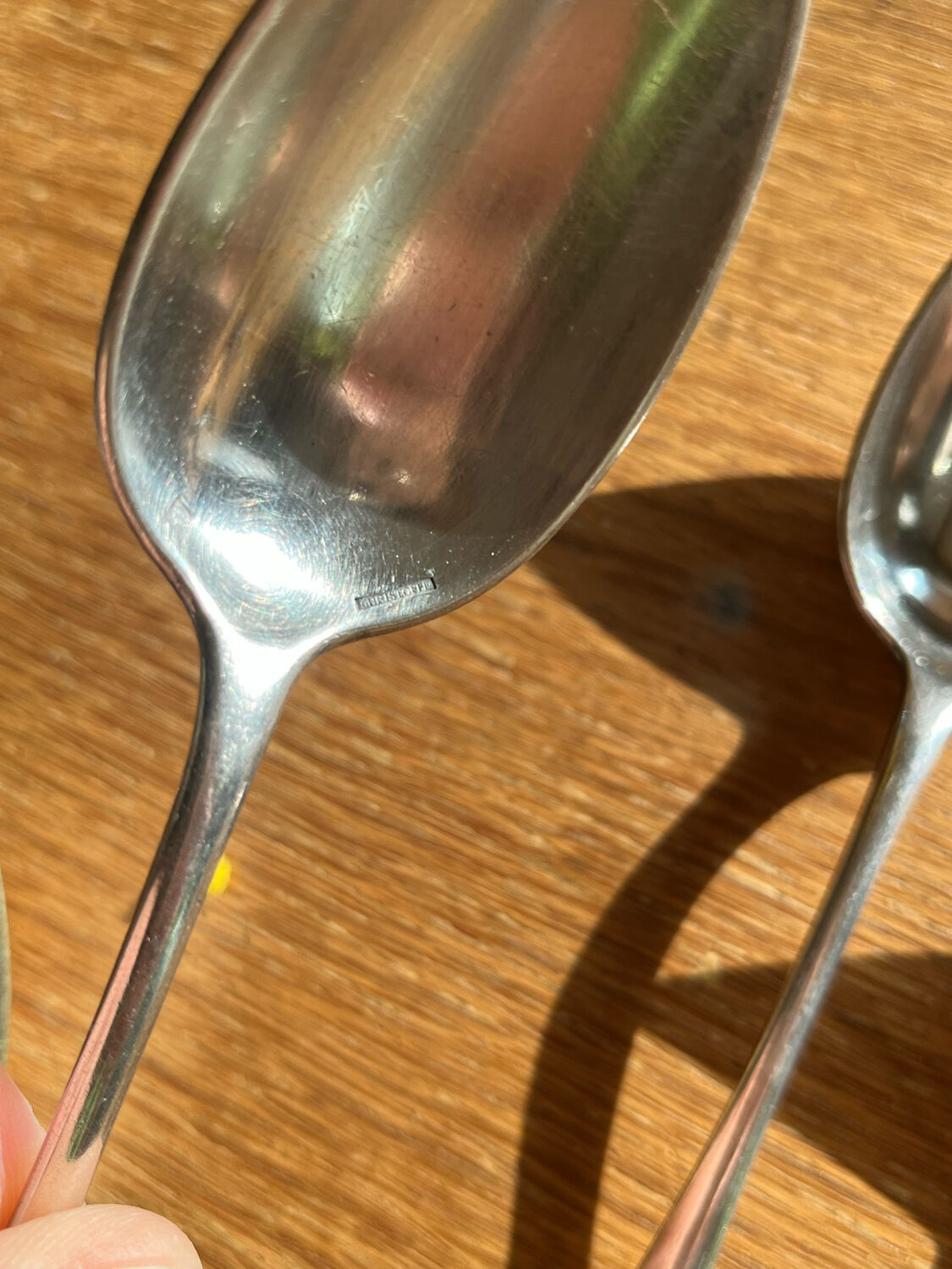 Christofle silver metal cutlery set