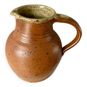 Pichet en grès pyrité
