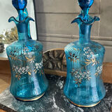 Pair of Napoleon lll decanters