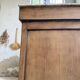 Oak and marble counter 1950
