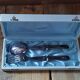 Cutlery baptism fork spoon silver metal box old box
