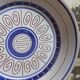 Five vintage MBFA PORNIC ceramic soup plates Daphné service