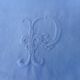 Set of 7 old damask towels