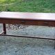 Farm table early 20th century 3 spacer drawers 180cm