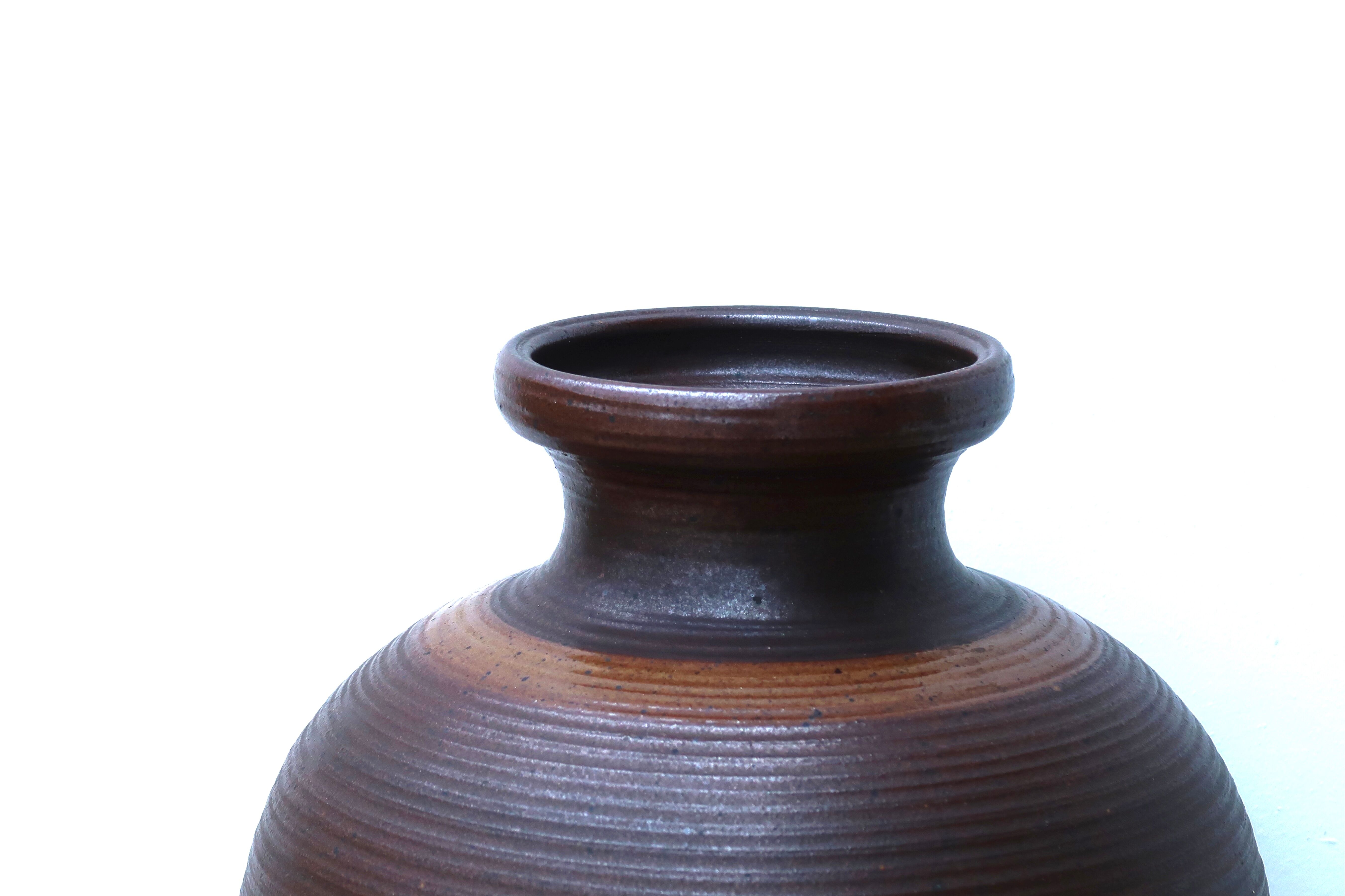 Brown vase Sandstone of the Marais, 60s