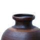 Vase marron grès du Marais années 60