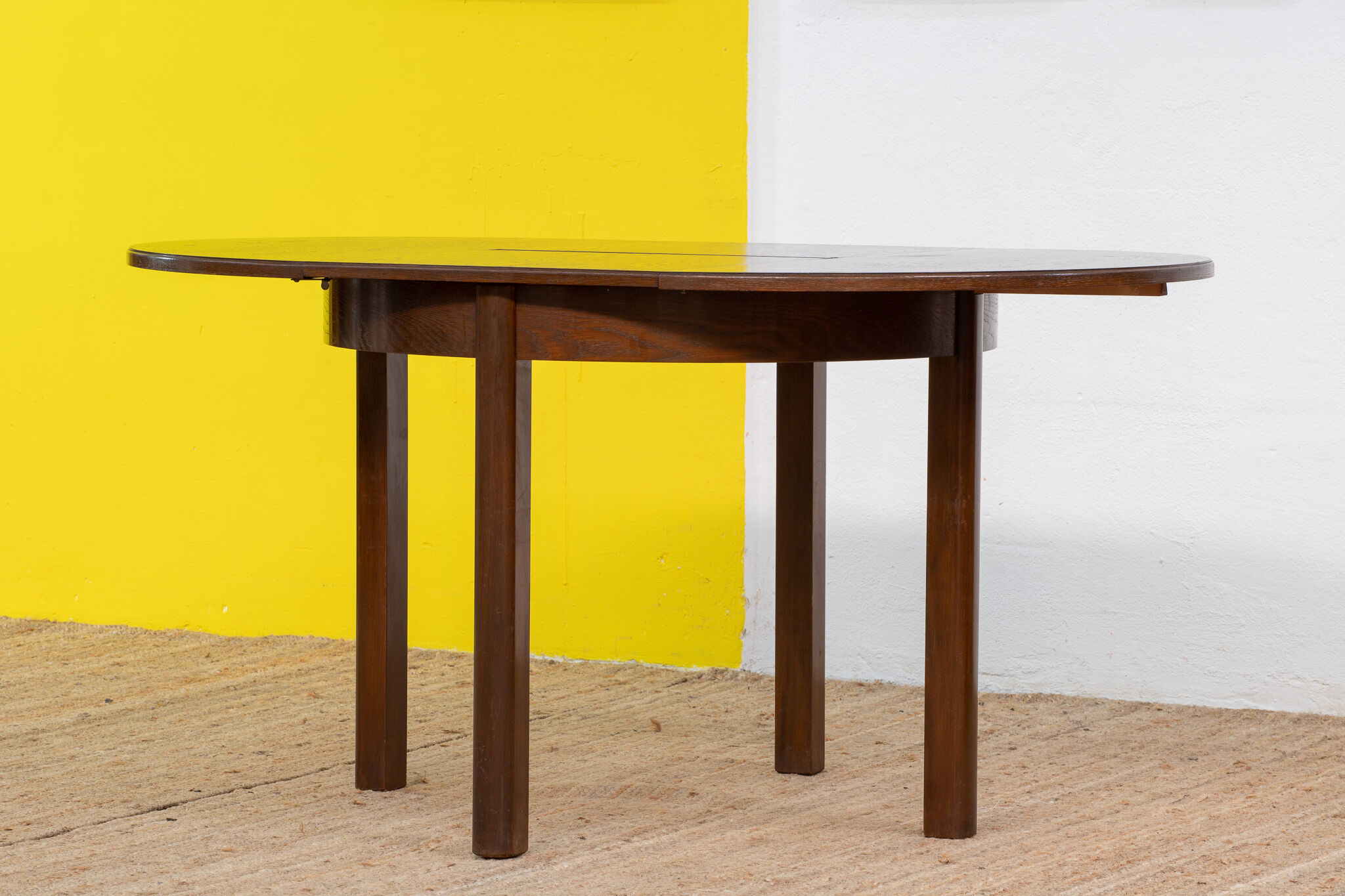 Vintage Scandinavian table 100 cm