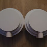 Pair wall lamps lumiance planeta 80s