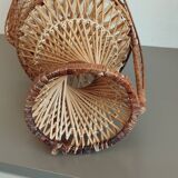 Mini fauteuil osier
