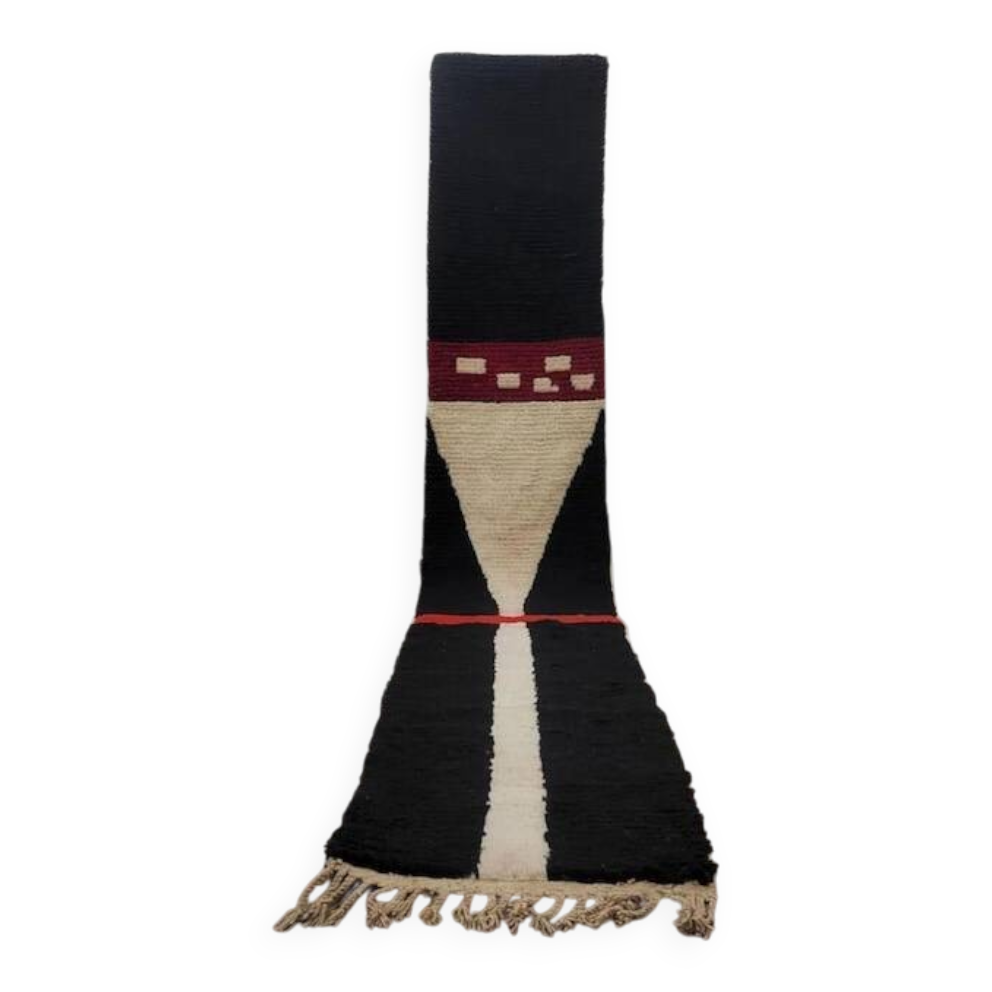 Tapis de couloir bérbere fait main 300cmx70cm
