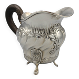 Ancien pot a lait cremier en argent massif minerve maison cardeilhac paris xix