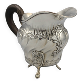 Old solid silver milk pot creamer minerve maison cardeilhac paris 19th century