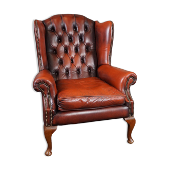 fauteuil chesterfield cuir | Selency