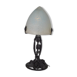 Art Nouveau shell lamp