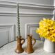 Pair of stoneware candlesticks 70s