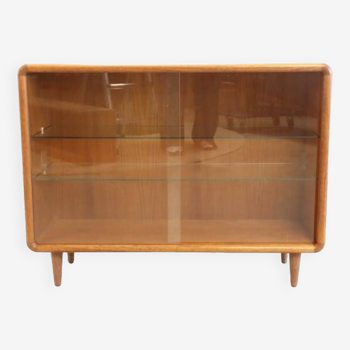 vintage deens teak vitrine kast 'kaleko"