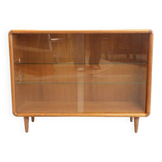 vintage deens teak vitrine kast 'kaleko"