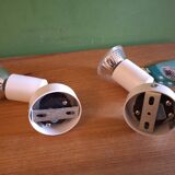 Two spotlights, wall lights, vintage 90s